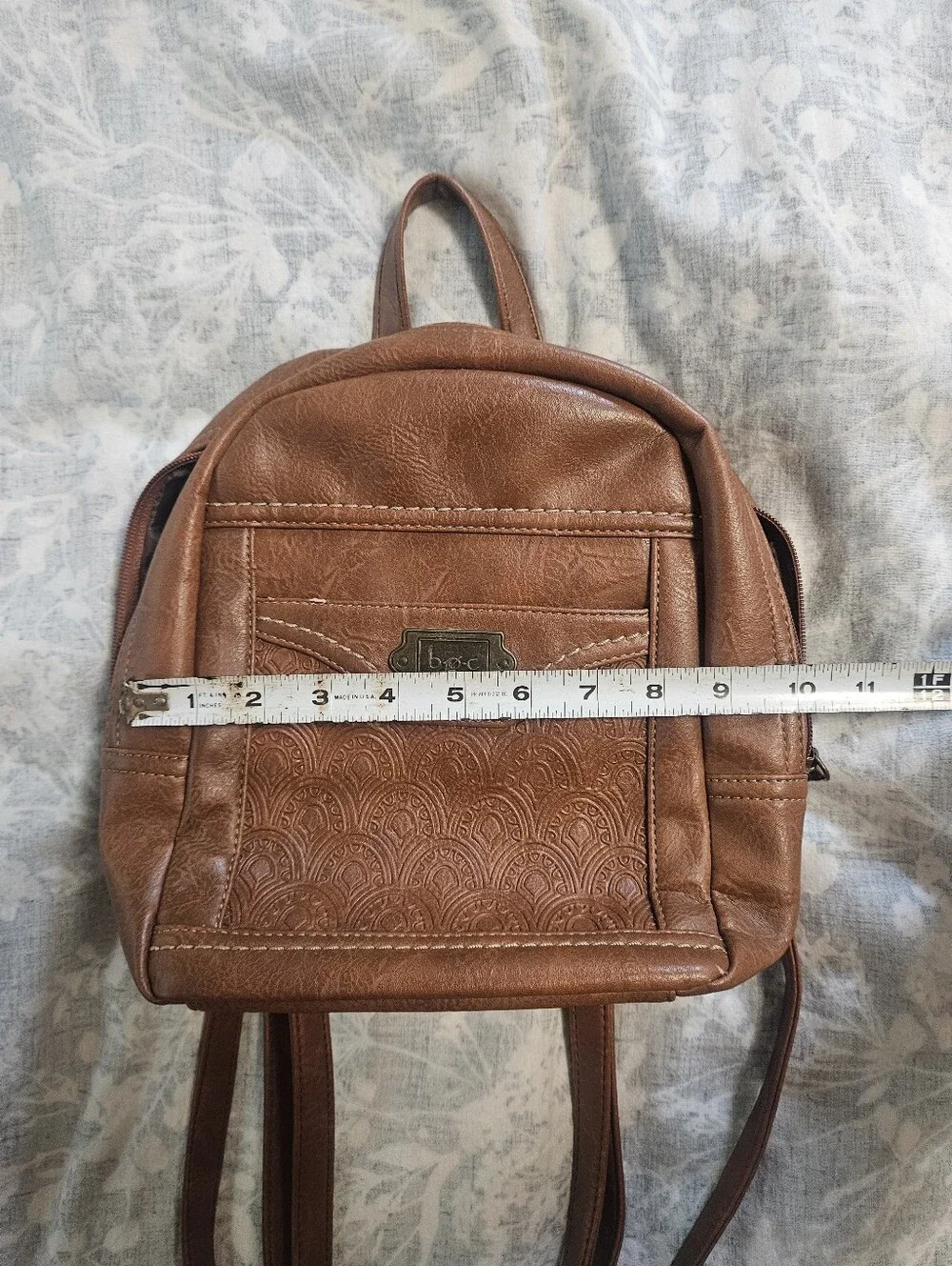 B.O.C Mini Faux Leather Backpack